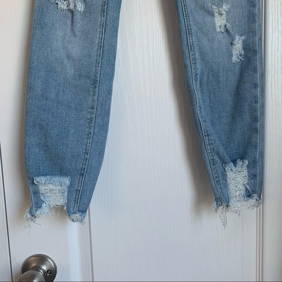 Wax Jeans High Rise Distressed Skinny Jeans - Picture 5 of 13